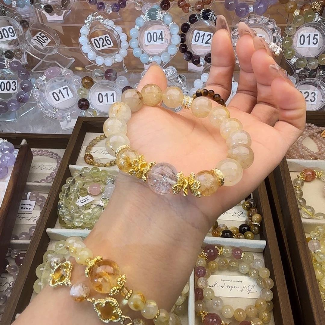 水晶手链合金随*吧888888888888