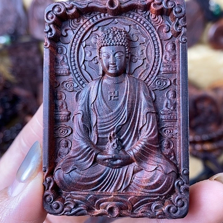 忠***黄花梨/降香黄檀吊坠