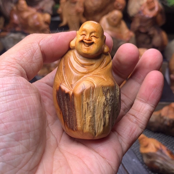 柏木（崖柏）崖柏手把件