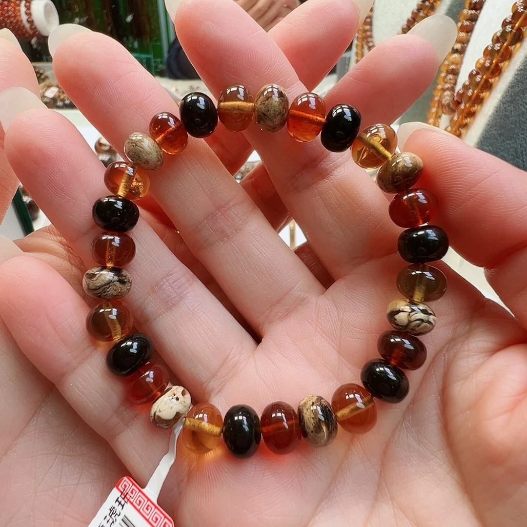 琥珀未镶嵌裸石抚顺琥珀8多宝