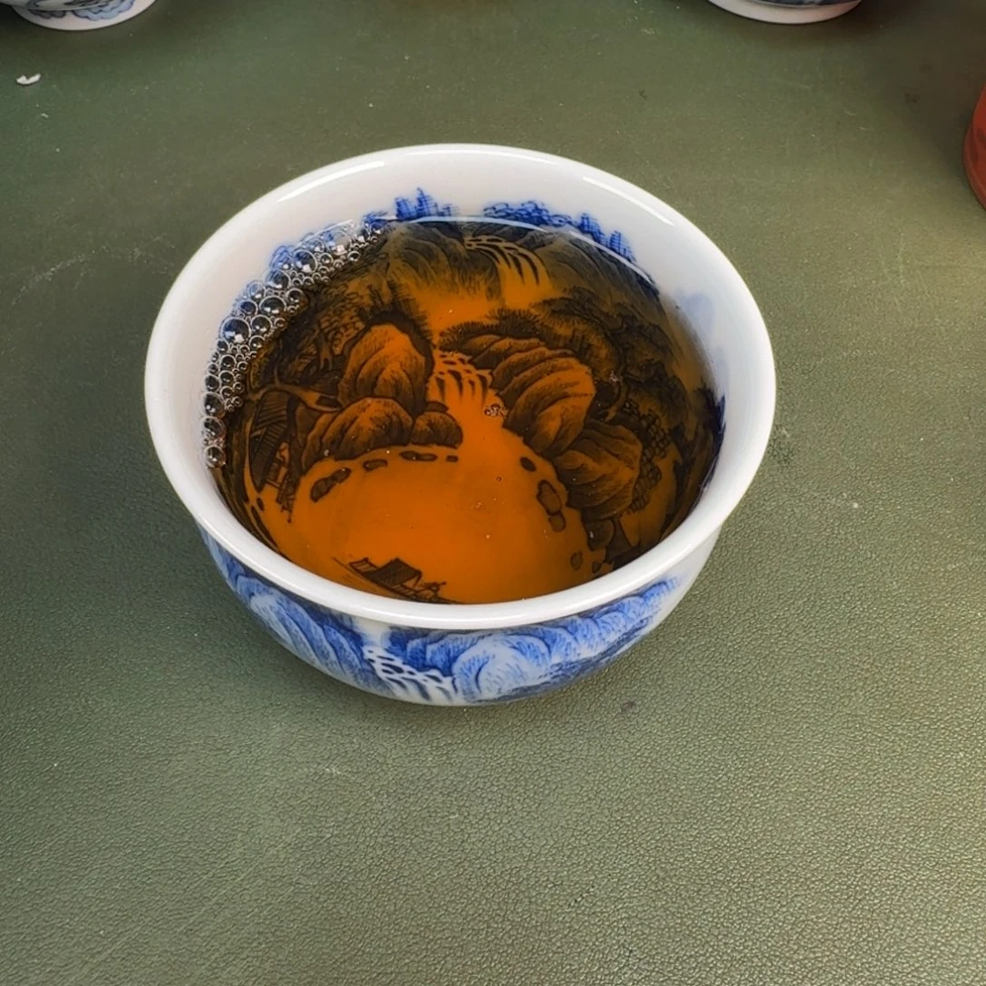 瓷景德镇纯手绘茶具圆圆203