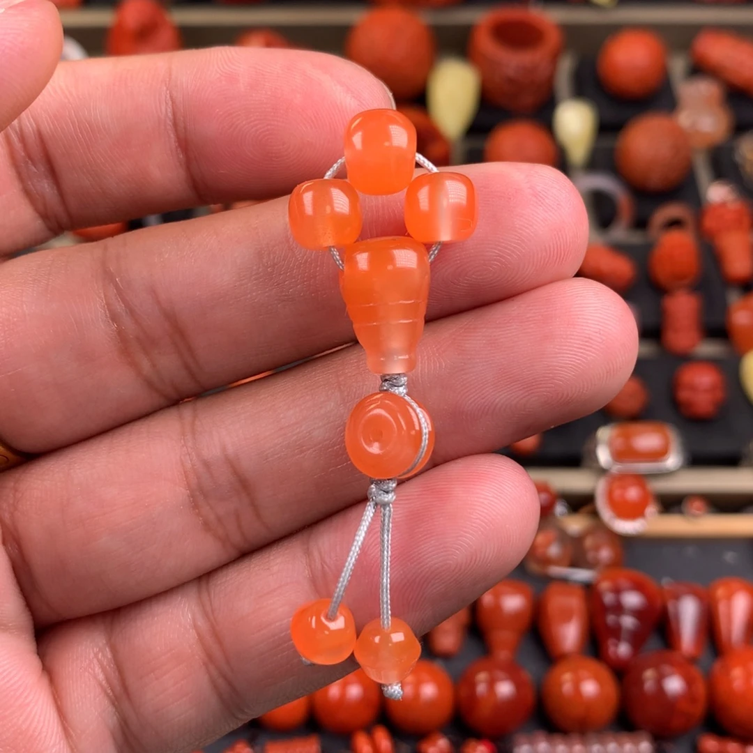 南红玛瑙未镶嵌套装