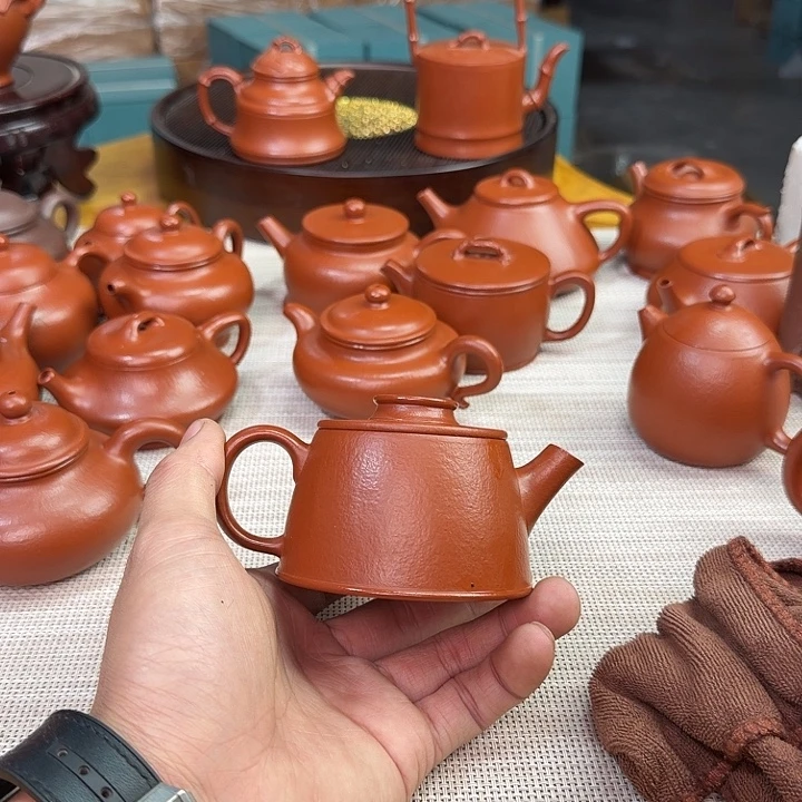 慧***雅紫砂壶全手工制作巨轮珠