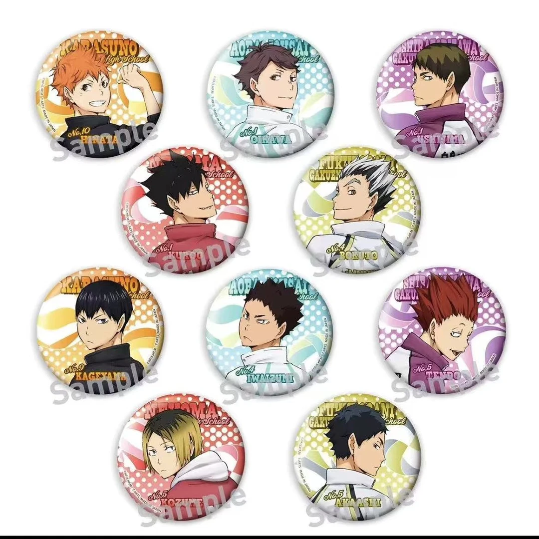 【日谷】排球少年 回眸吧唧 徽章   盲盒  正版