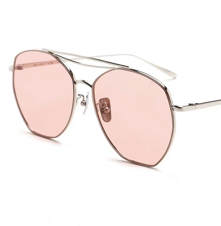 通版过款链接 木家墨镜太阳镜网红时尚复古变色大框双梁女款男士