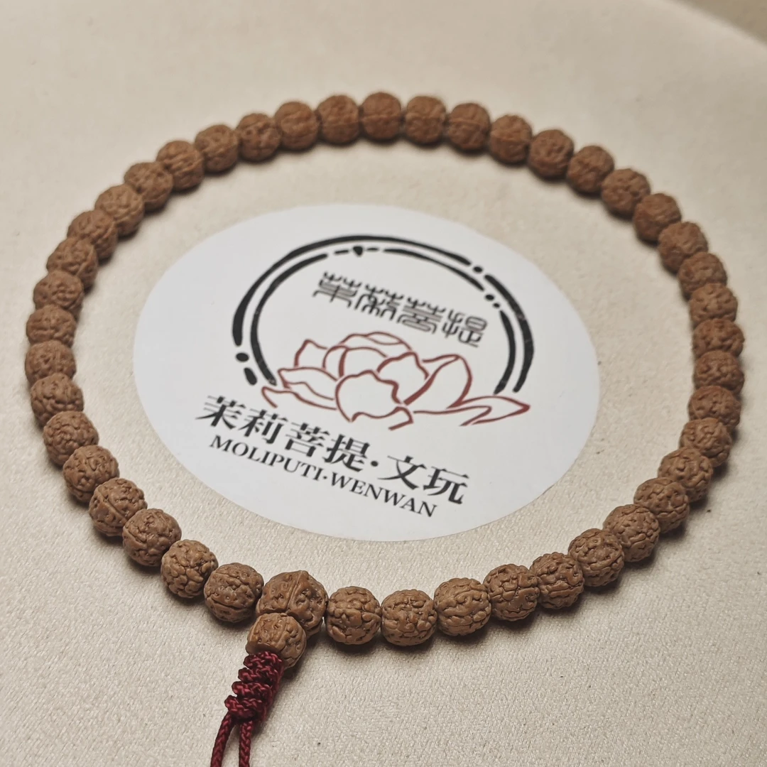 茉莉菩提『闷墩龍』手持 精品小金刚菩提籽