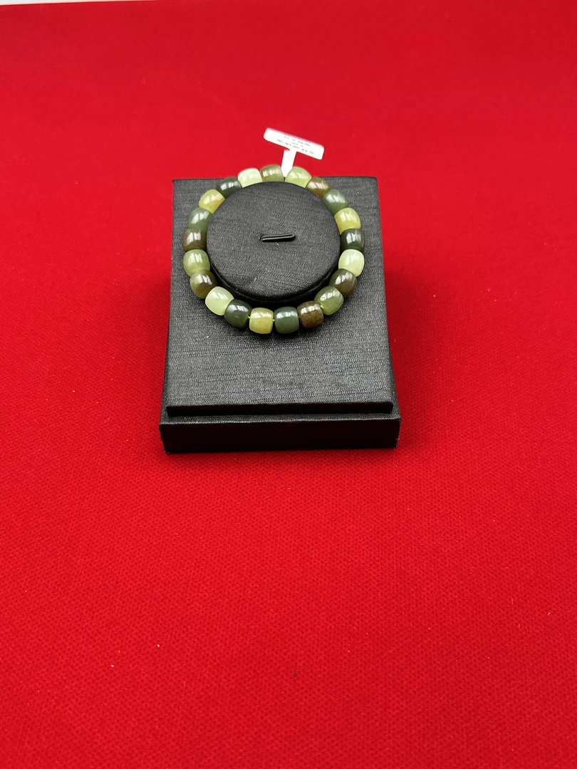 SC10104【玉祥源】和田玉未镶嵌多宝手串10mm