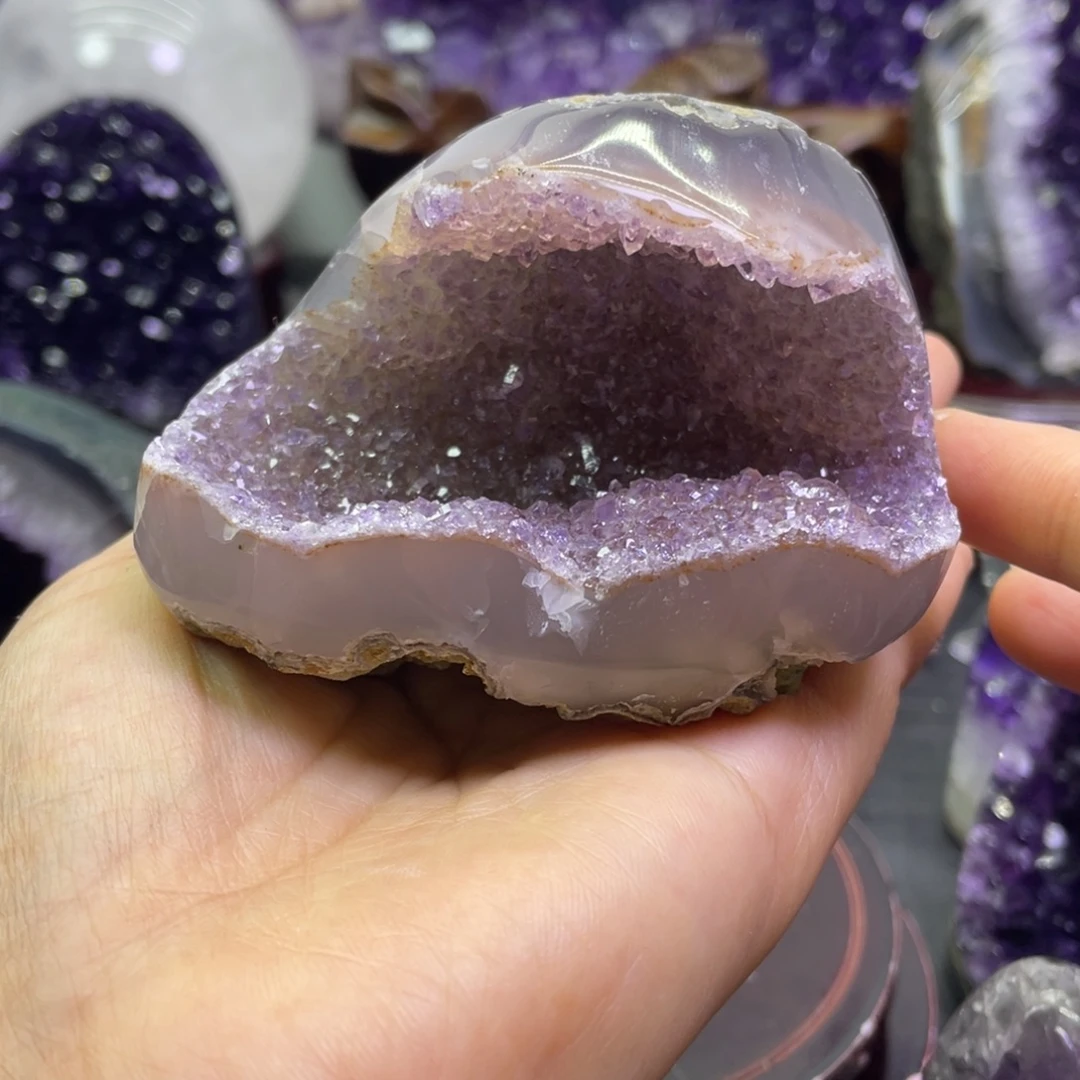 紫晶未镶嵌大型摆件（非配饰）