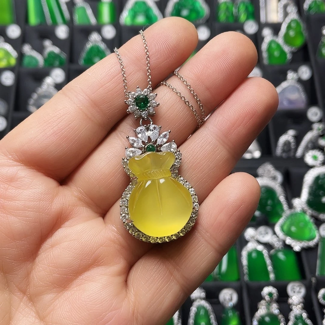 玛瑙/玉髓合金颈饰