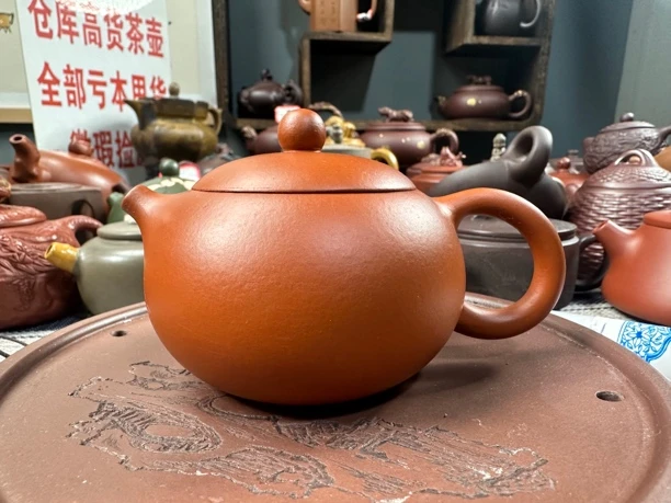 宜兴正品紫砂西施紫砂壶