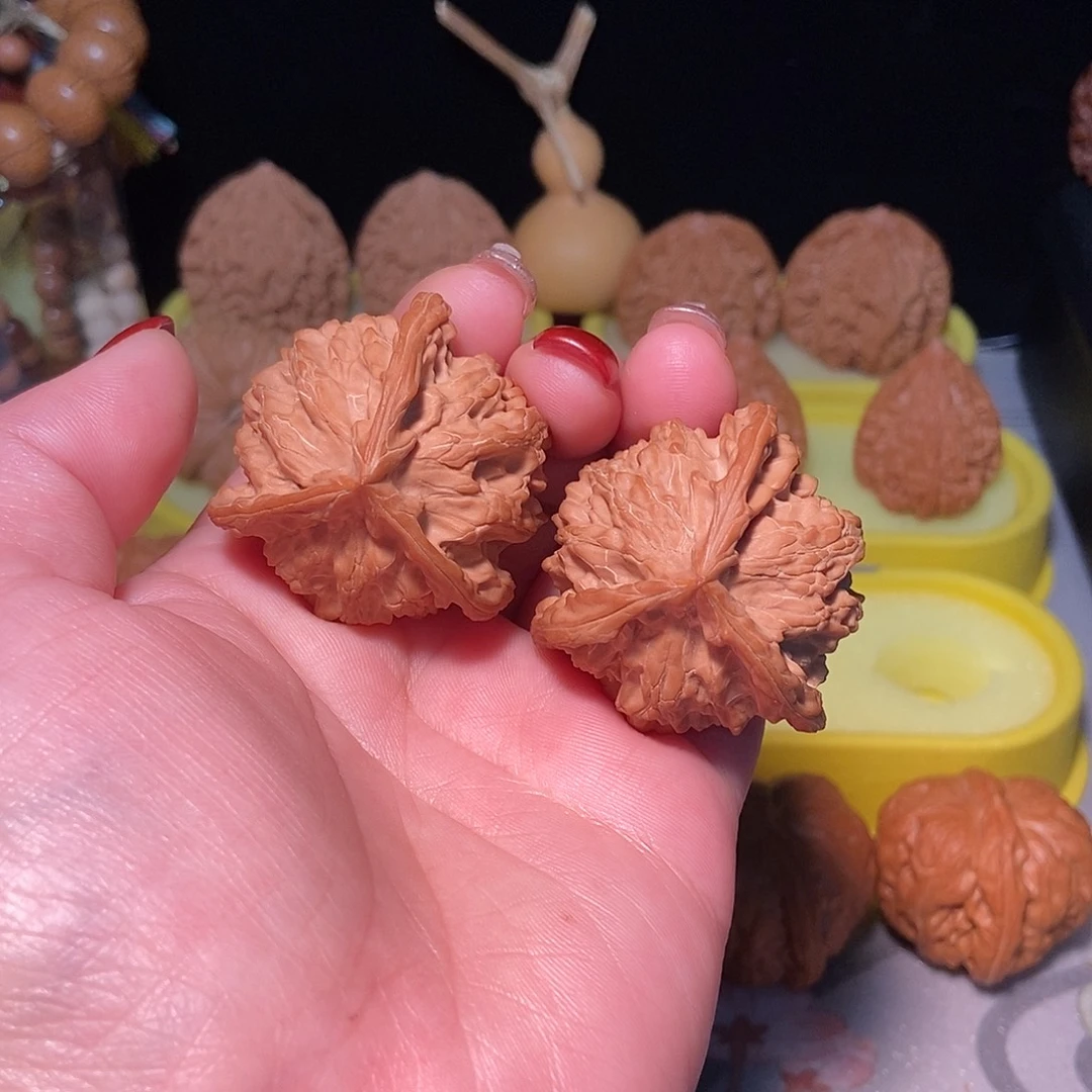 修***行吊坠文玩核桃盘山三棱