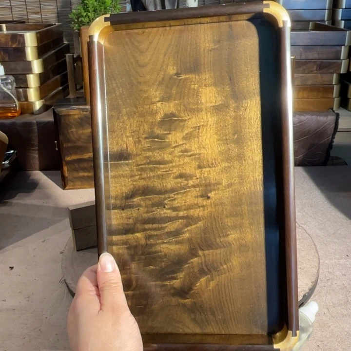 金丝楠金丝楠木文盘