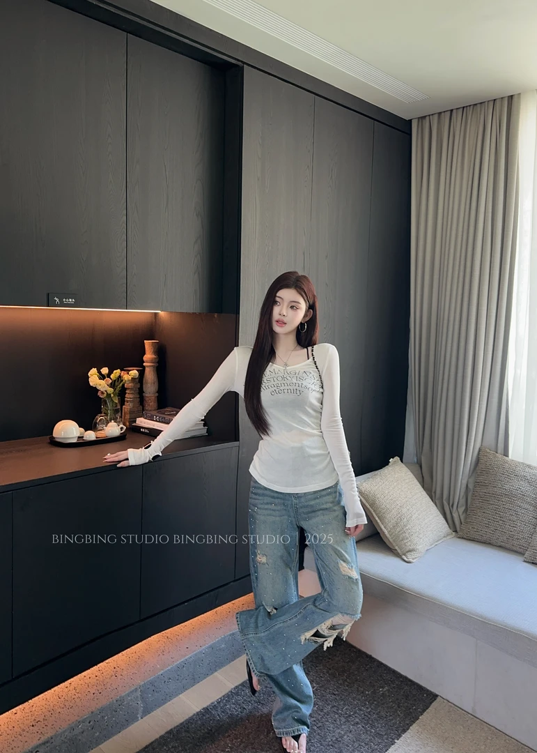 冰冰●「伦敦早课」夏季时尚通勤百搭减龄天丝羊毛上衣BBC5SY5297