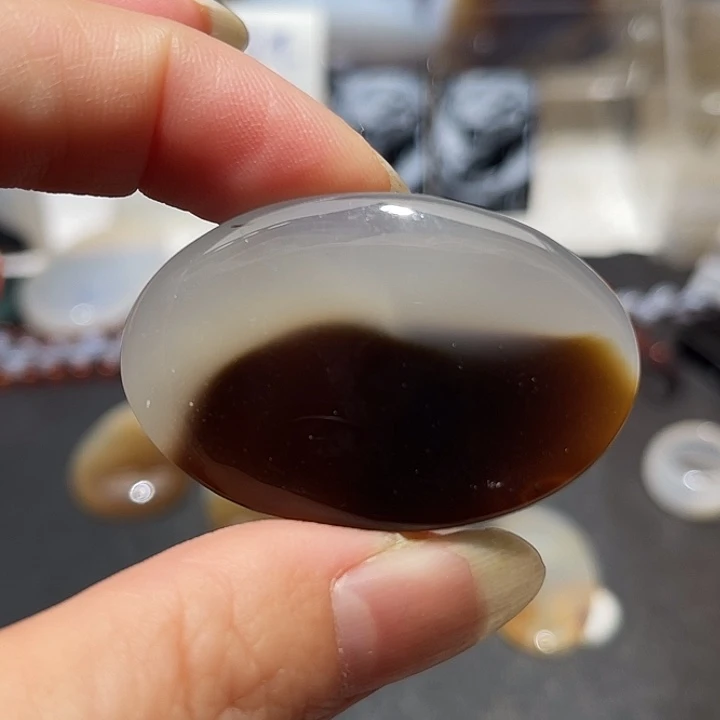 玛瑙/玉髓未镶嵌吊坠(不含链)