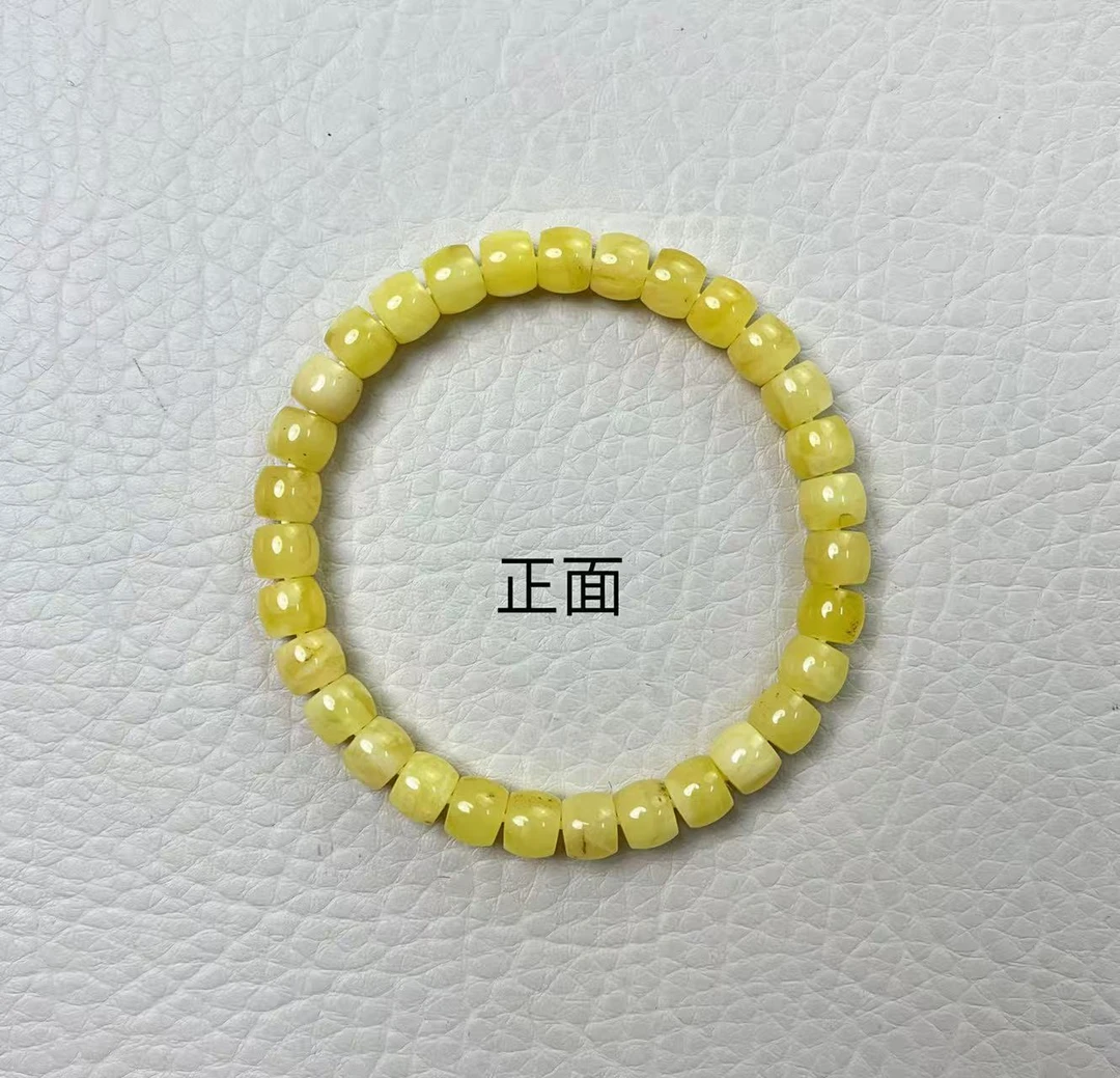 天然琥珀蜜蜡 俄料金绞蜜直切手串 女款蜡质浓郁7+微瑕多样式发货