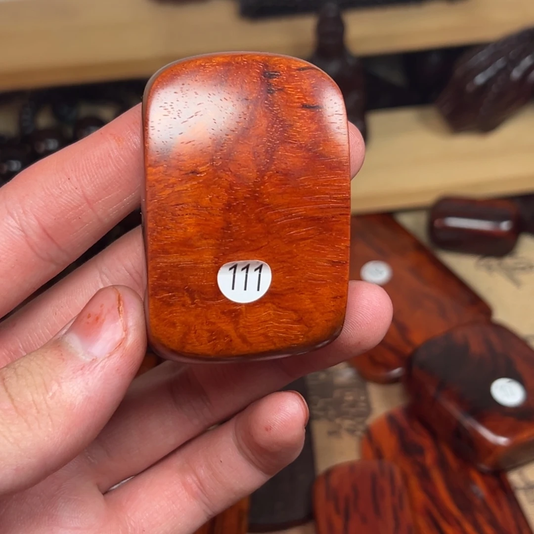 人****小叶紫檀把件印度小叶紫檀