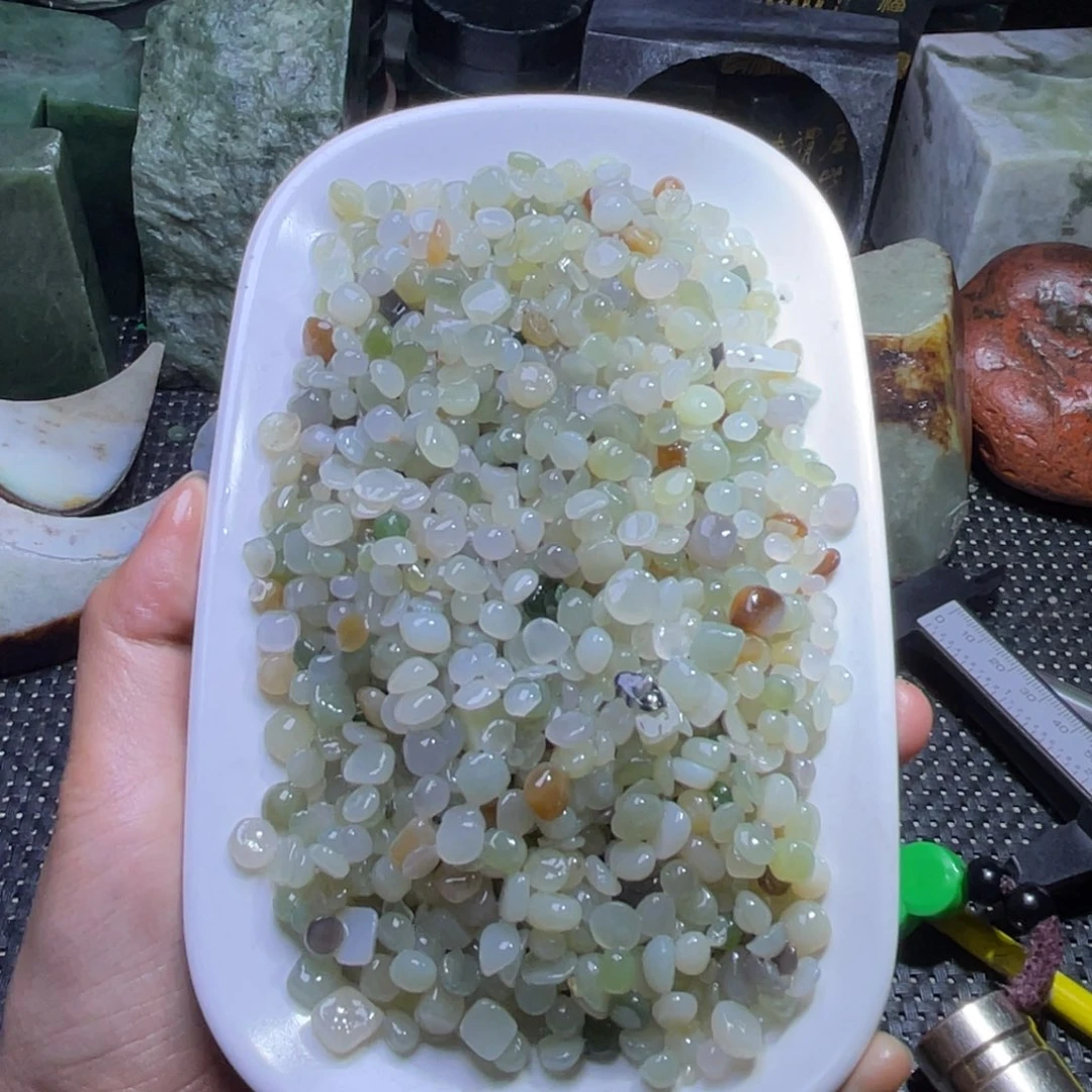 未镶嵌和田玉珠宝半成品