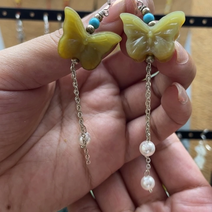 未镶嵌蛇纹石玉项链