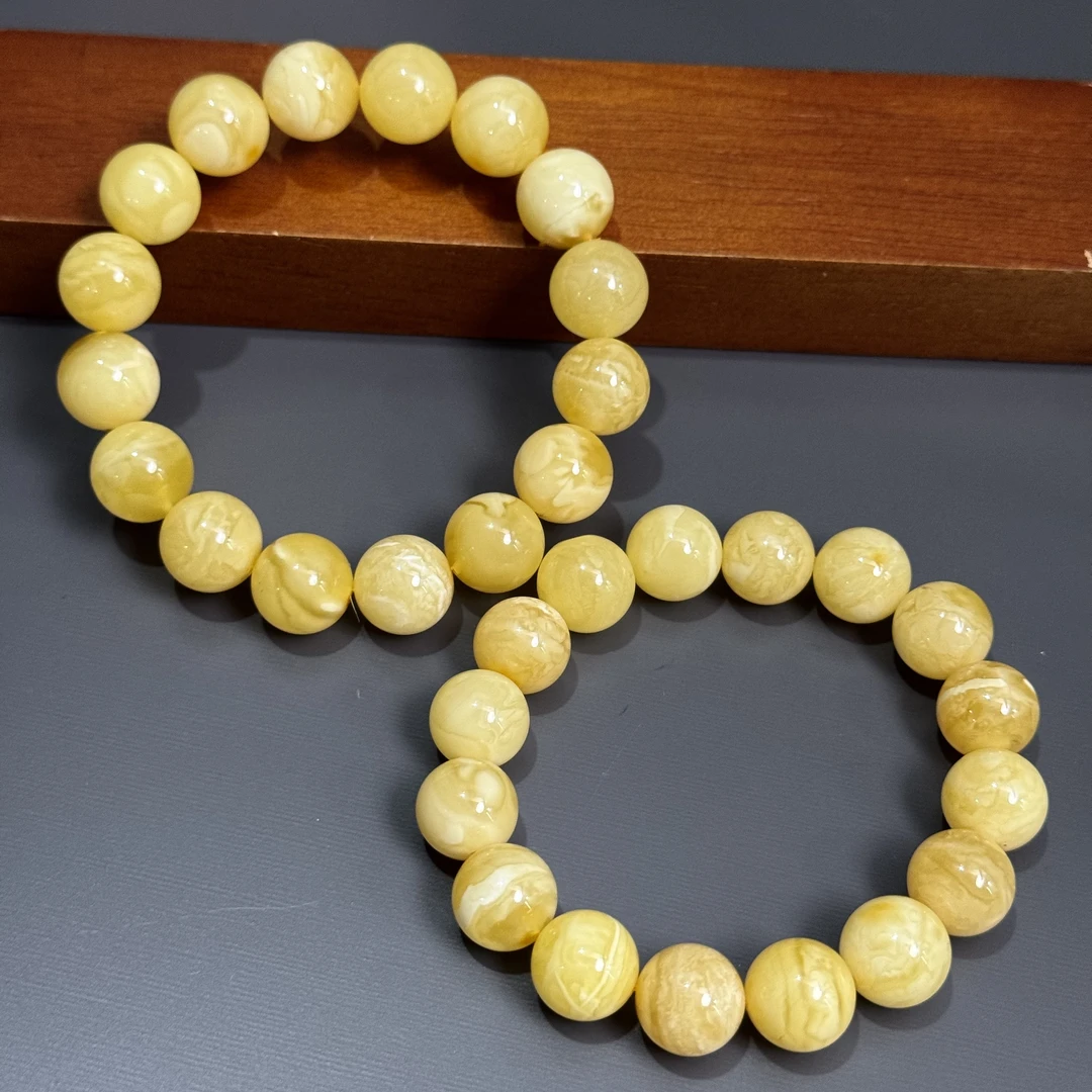 【景旺】12mm+蜜蜡妖花手串福利款@多样性只发其中一件