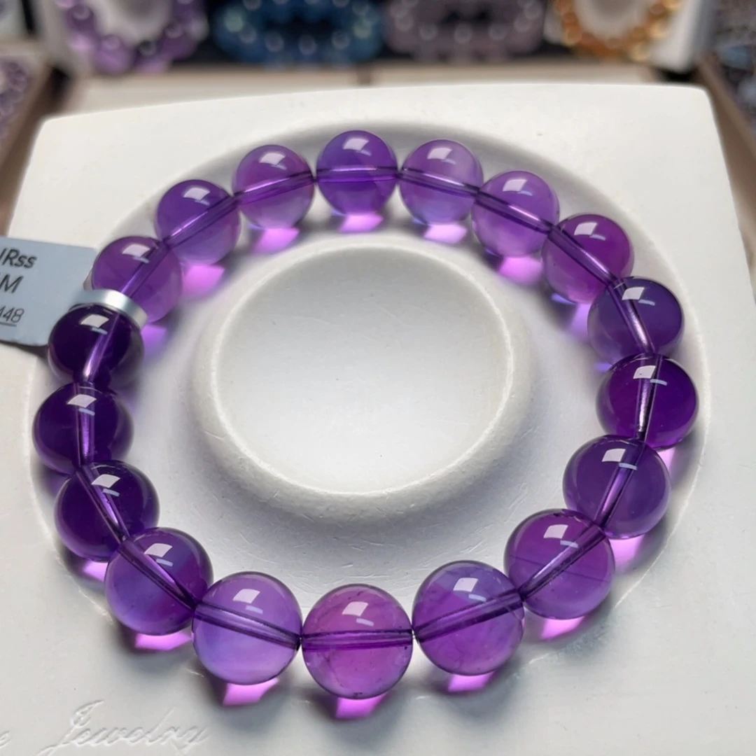 未镶嵌手串紫晶乌拉圭紫水晶SS11M