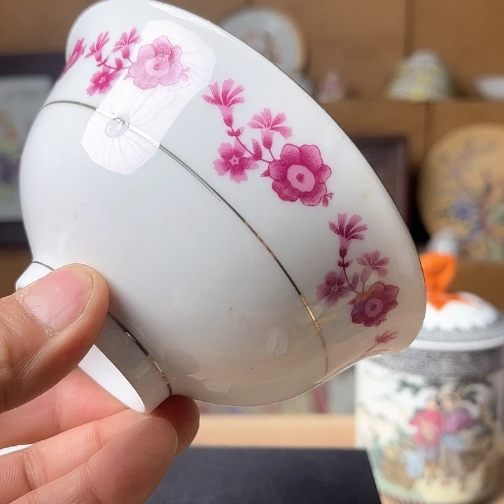 景德镇陶瓷艺术饭碗1000