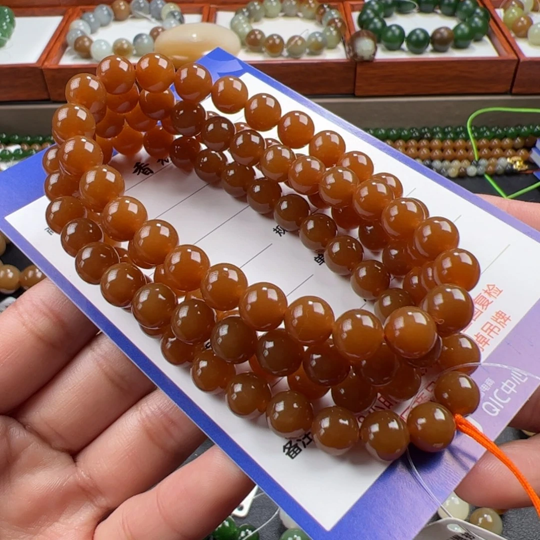 和田玉手链未镶嵌