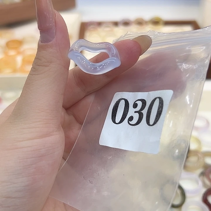 合金戒指玛瑙/玉髓30港14