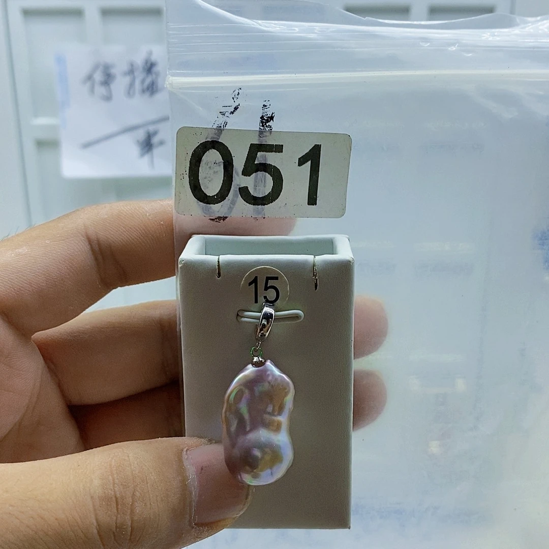 颈饰合金淡水珍珠