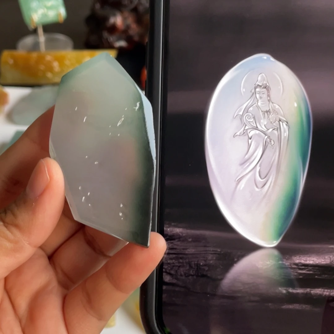 定制翡翠未镶嵌包工