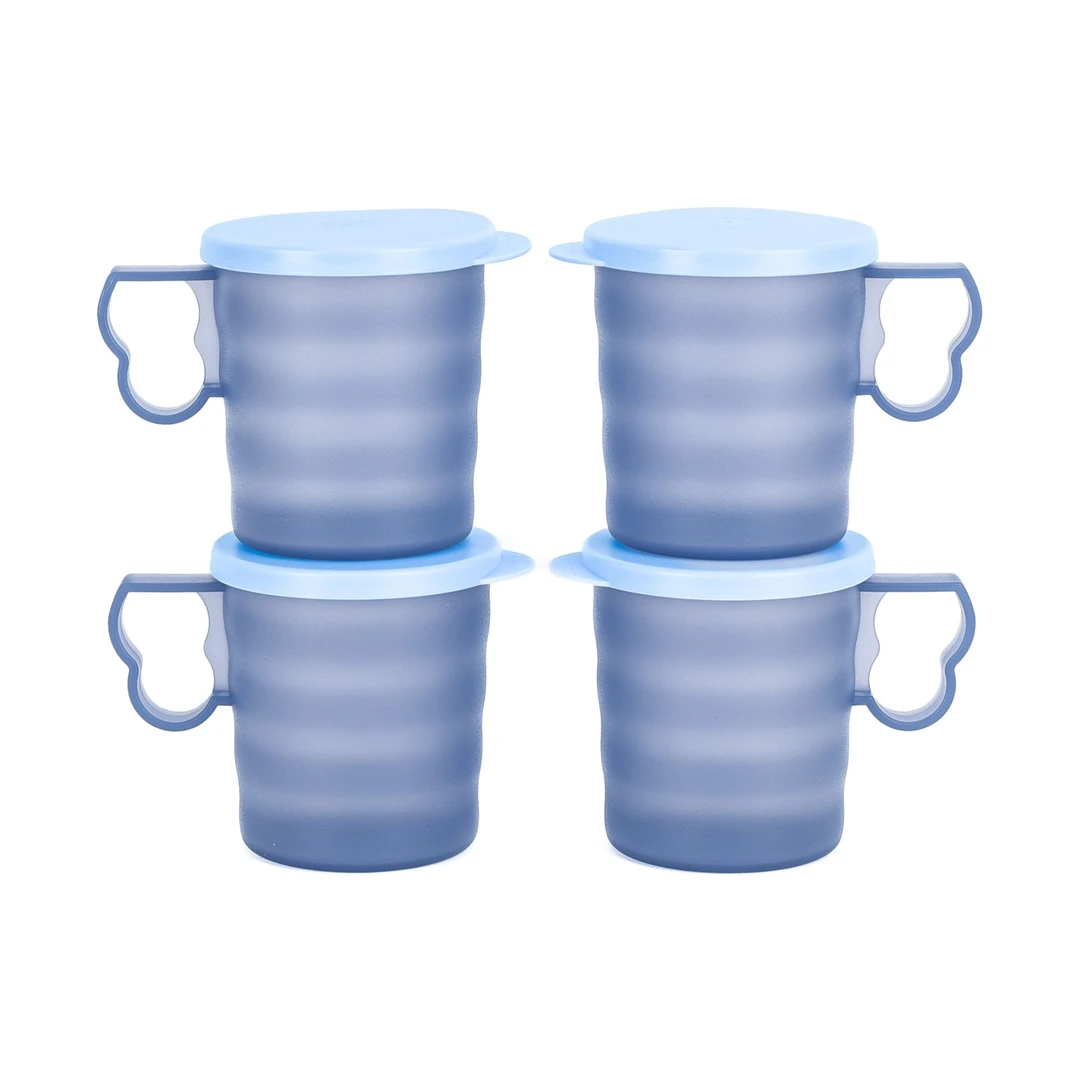 （海）特百惠 350ml马克杯带手柄家用冲调牛奶咖啡杯便携喝水密封杯