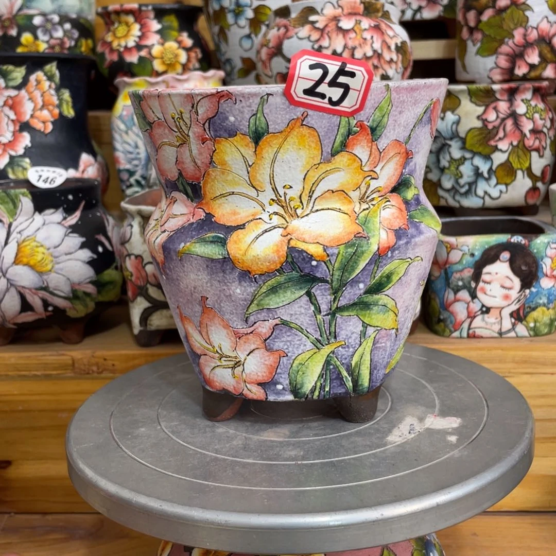 扶泥       口12 高13.5