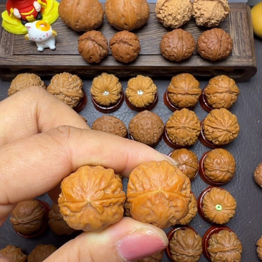 文玩核桃把件23尺小南瓜003