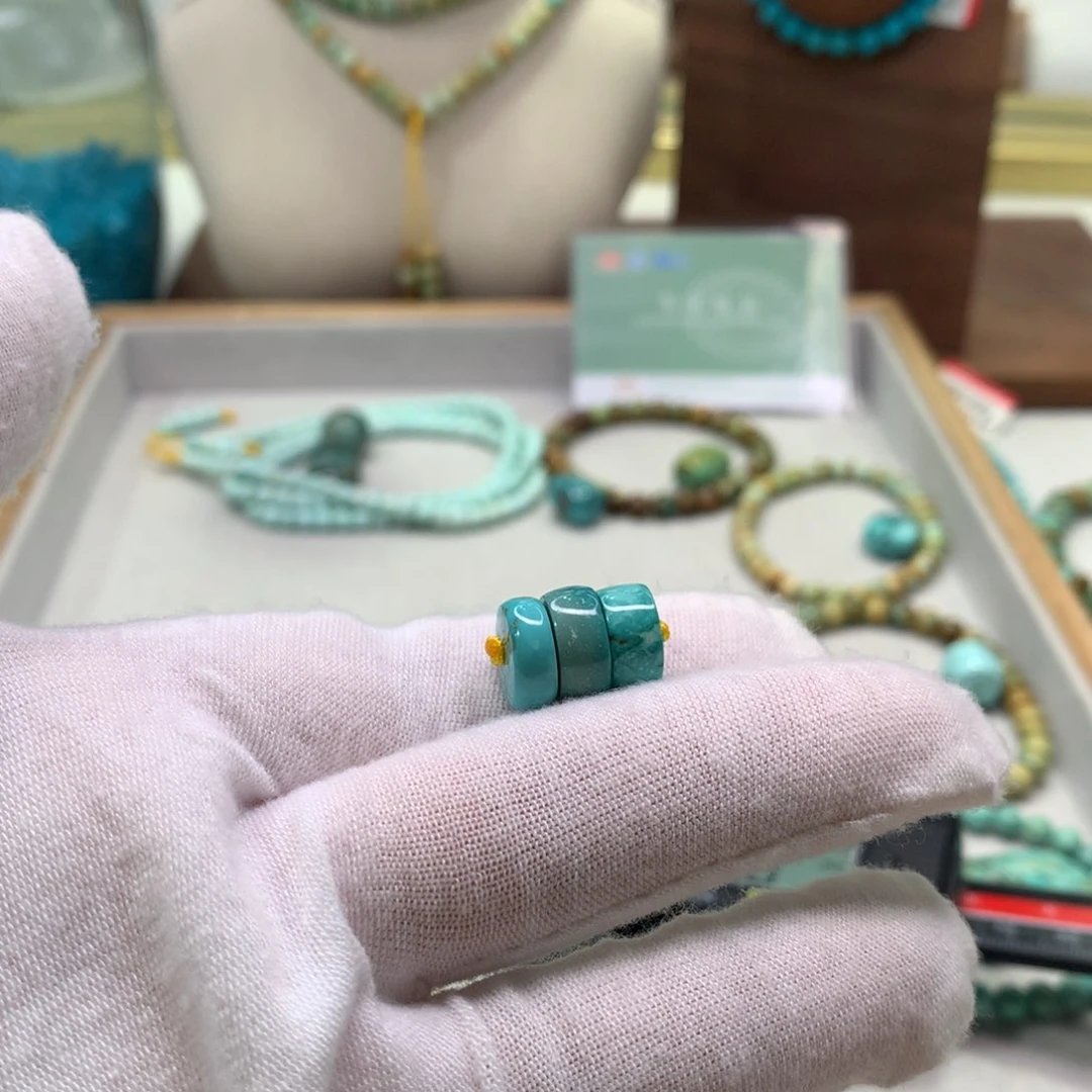 绿松石未镶嵌配饰