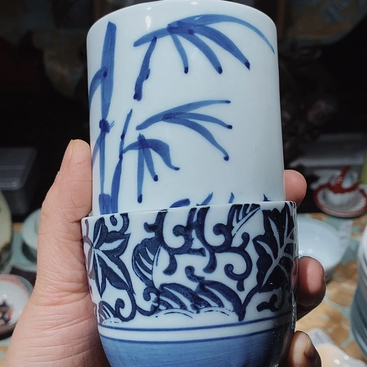 瓷片新年快乐。万事如意