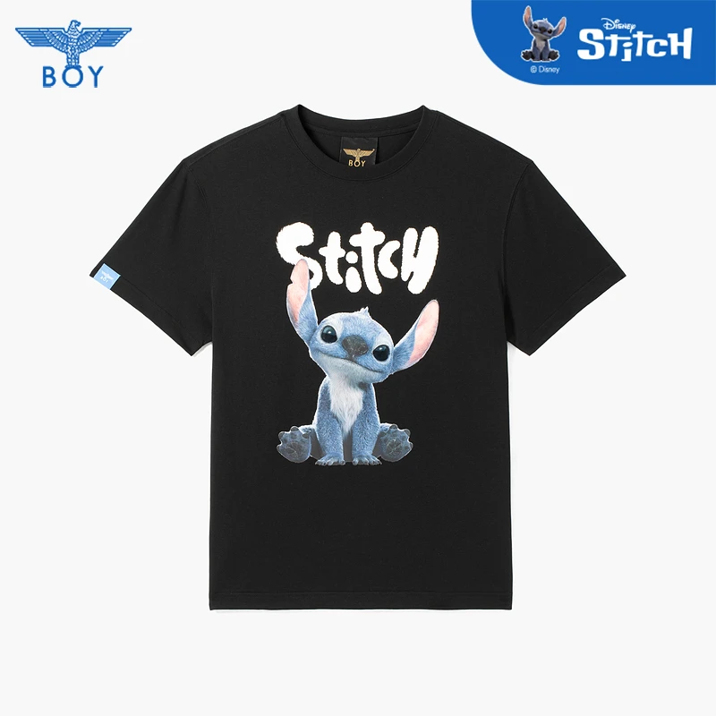 BOY LONDON中性款时尚潮流百搭通勤针织短袖T恤N01335