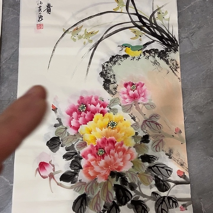 小周画廊的直播间