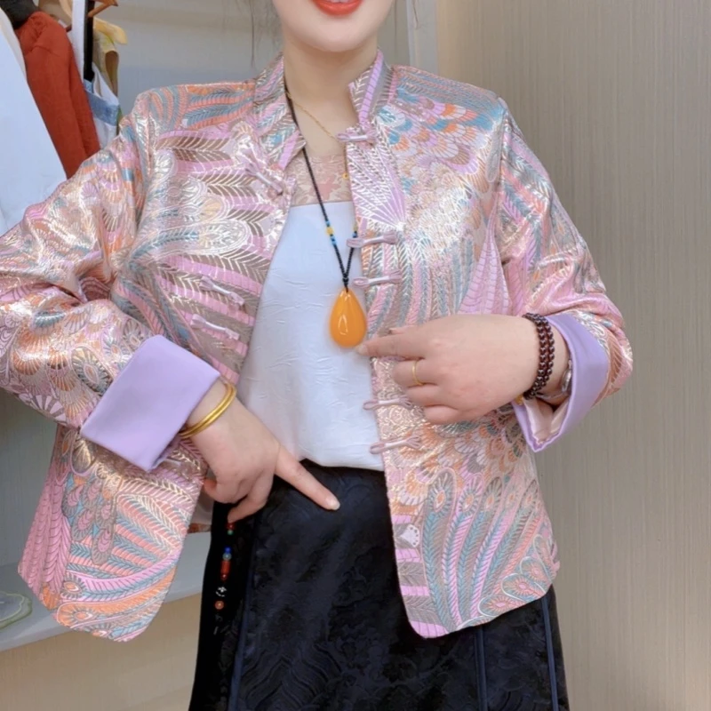 【春晓】新中式国风外套2025春季新款甜美减龄上衣女