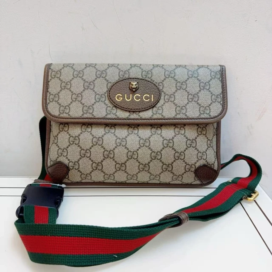 95新 GUCCI/古驰 胸包 1168 9972