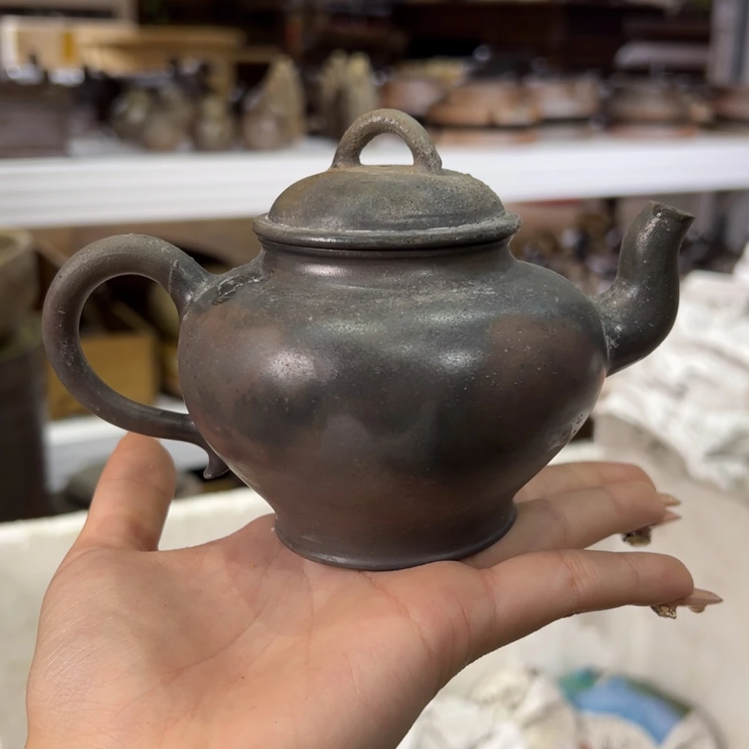 贵台龙窑柴烧茶壶99
