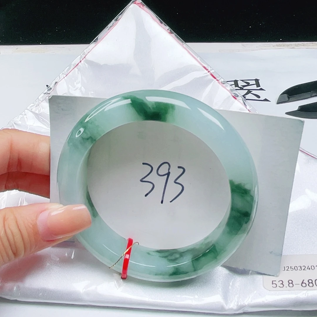 翡翠未镶嵌手镯53+正圈