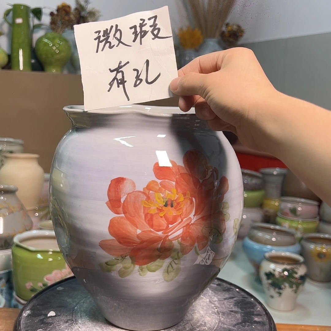 景德镇陶瓷花盆123