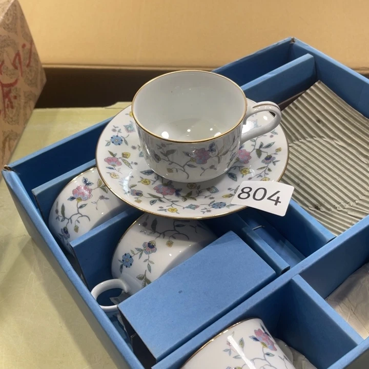 瓷片好看的四套咖啡杯