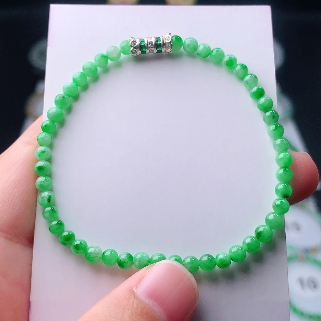 未镶嵌手链翡翠翡翠