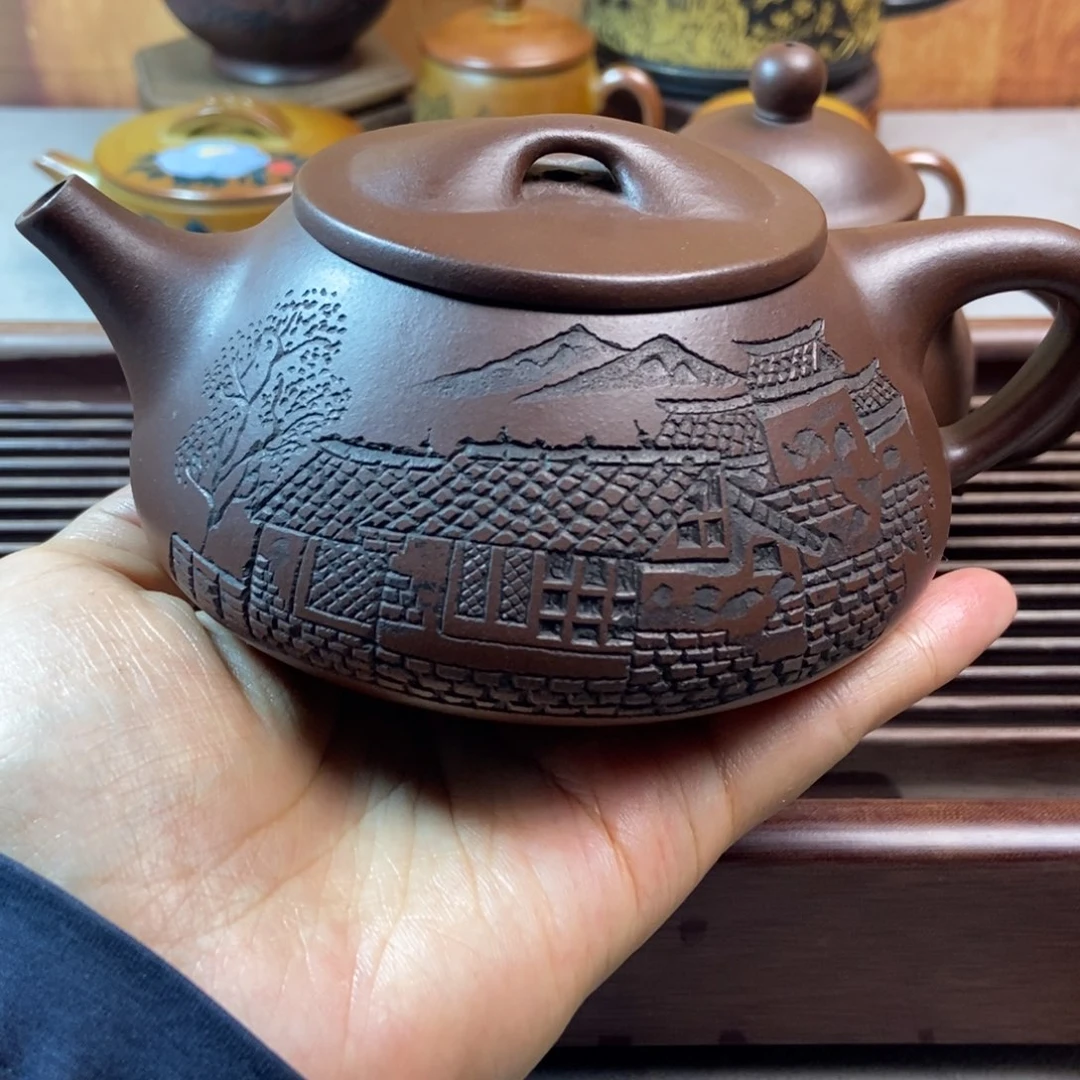 茶壶紫砂紫砂全手工定制
