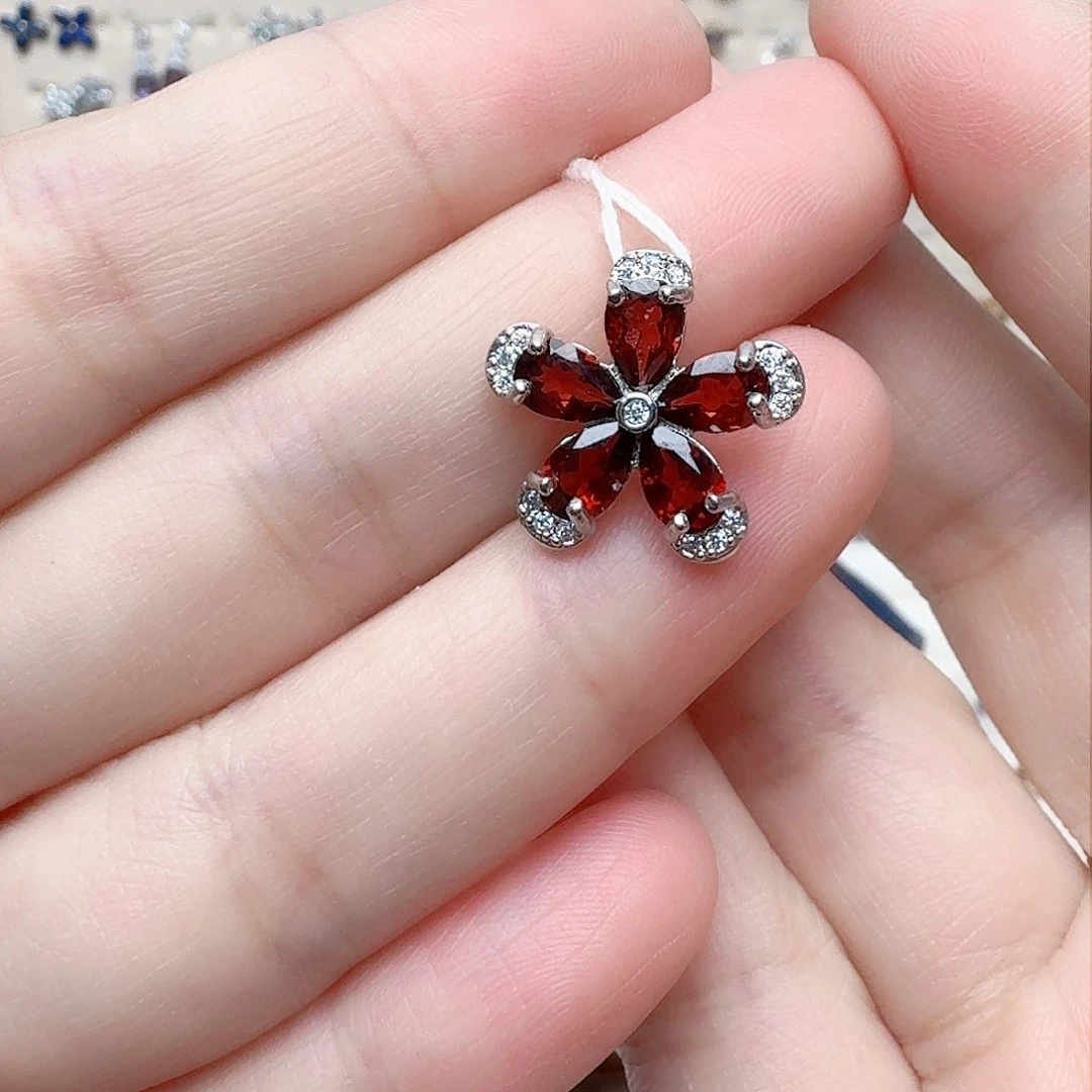 石榴石吊坠(不含链)未镶嵌吊坠71