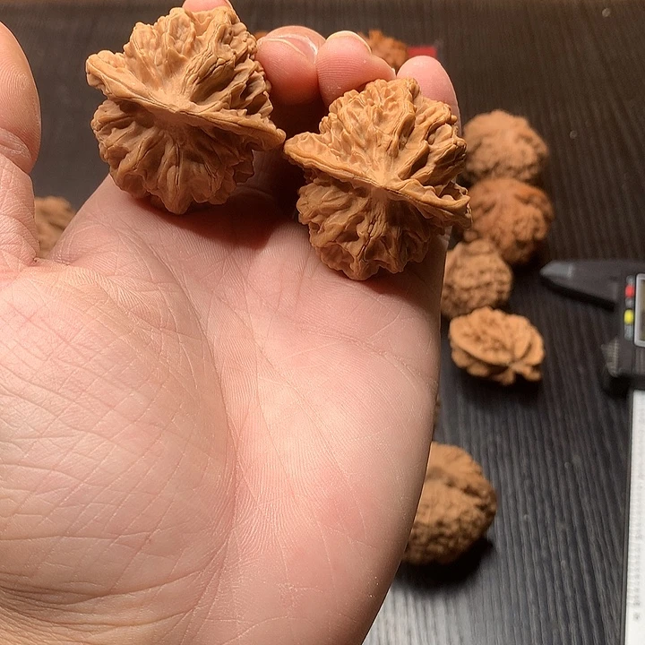 文玩核桃吊坠边42度43龙鳞纹