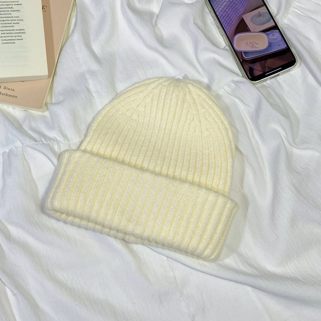 韩版时尚帽子冬帽轻奢小众百搭极简风女士冬款经典