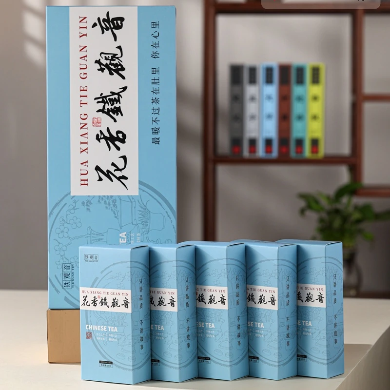 24年精品制作匠心好茶精选传统乌龙茶铁观音单条装烟条装50g