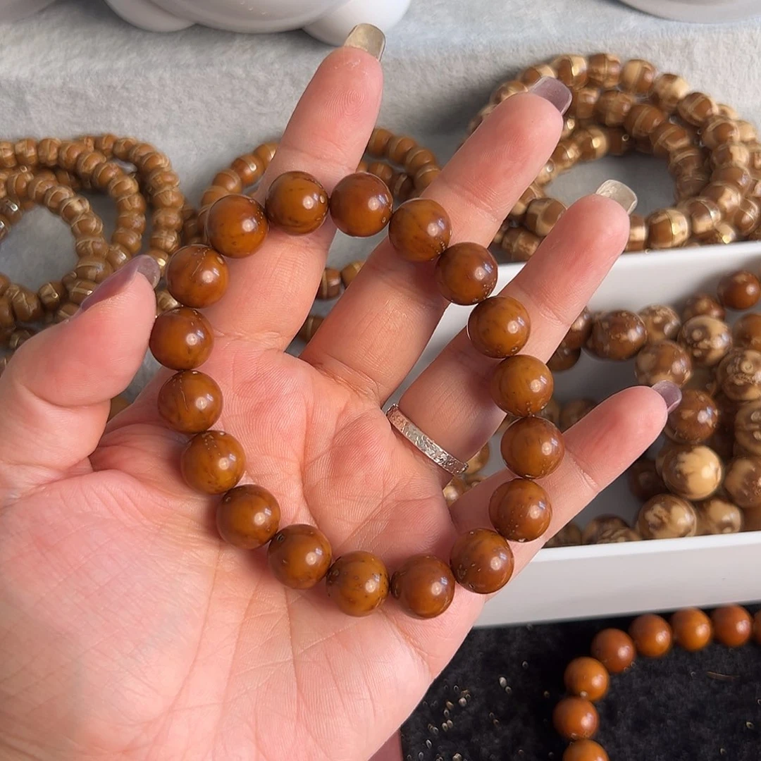 琉璃手工艺品旗***.圆珠12.5