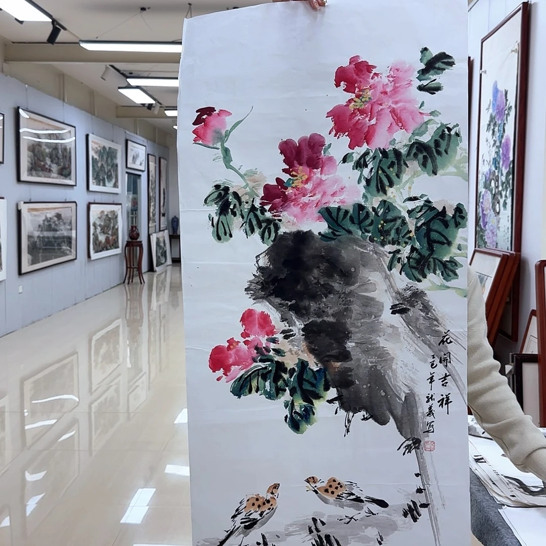 国画国画作品展。国画作品